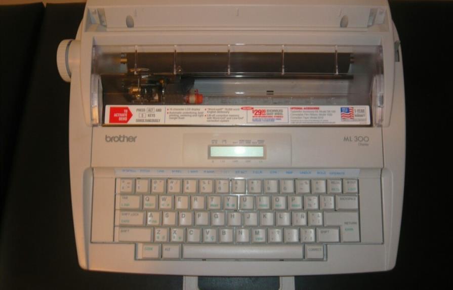 El Reino Unido deja de fabricar máquinas de escribir