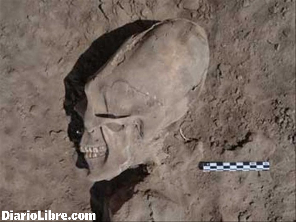 Cráneos como de aliens, de mil años
