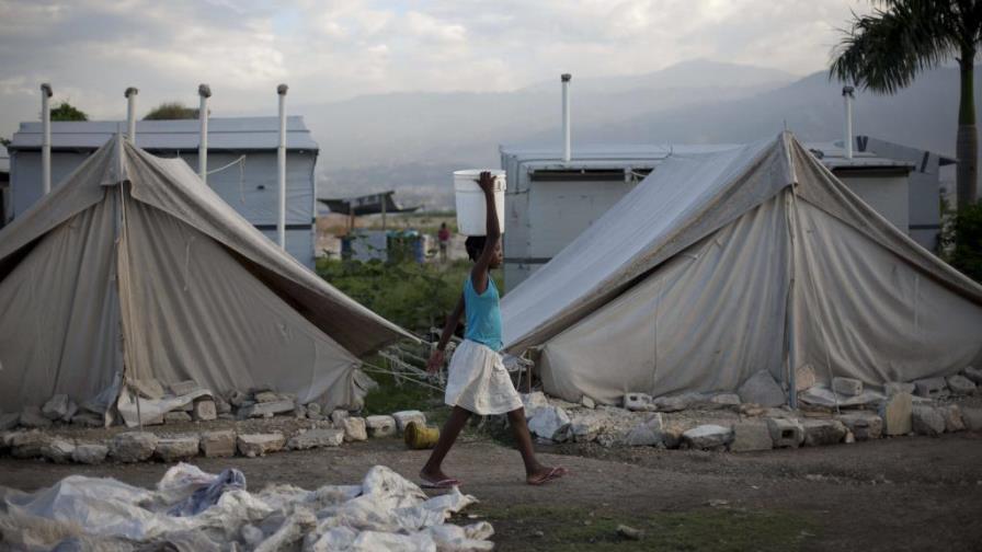 Más de 360.000 haitianos viven en campamentos tres años después del terremoto