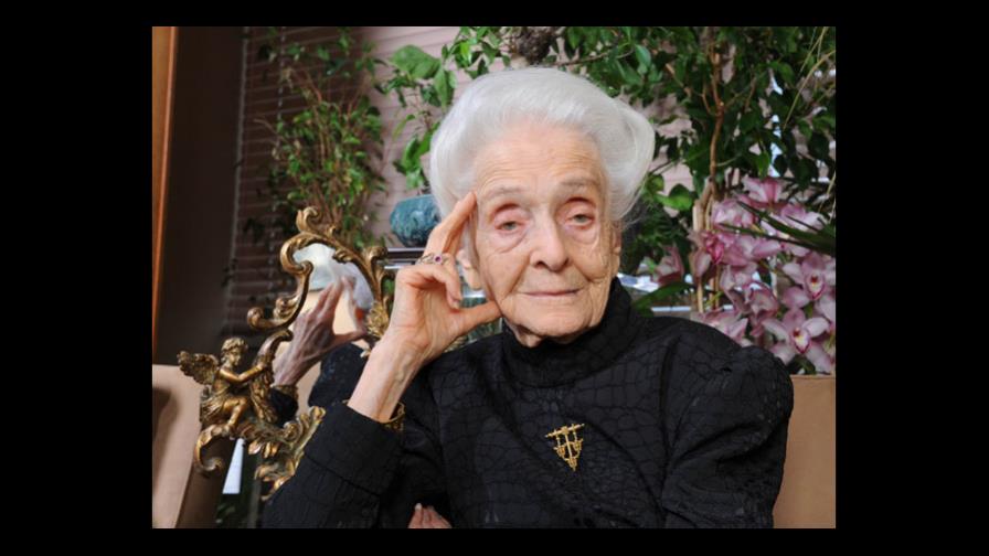 La premio Nobel italiana Rita Levi-Montalcini cumple 103 años