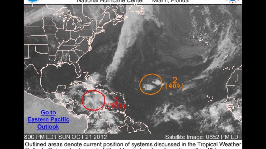 Emiten alerta para siete provincias por lluvias