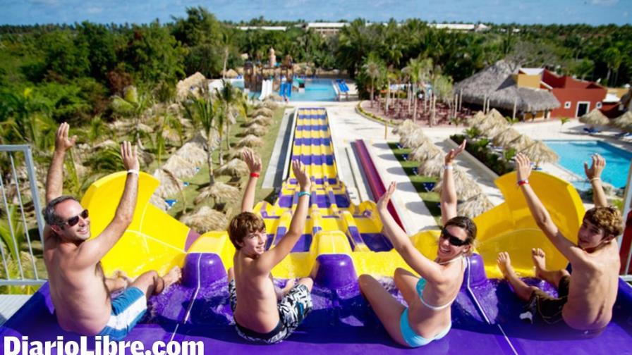 Aperturan parque acuático en el hotel Sirenis, en Punta Cana