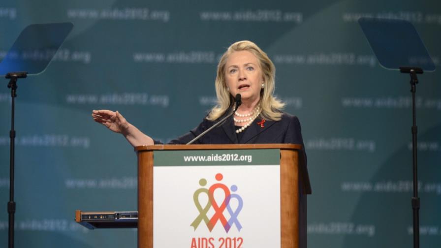 Hillary Clinton enfatiza en que la meta es una generación libre del sida