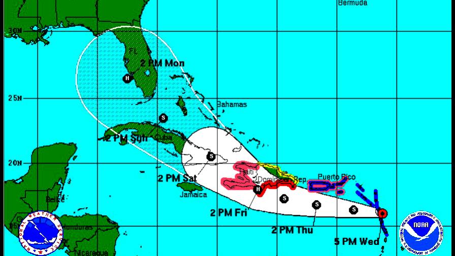 El Caribe prepara su defensa ante el inminente embate de Isaac