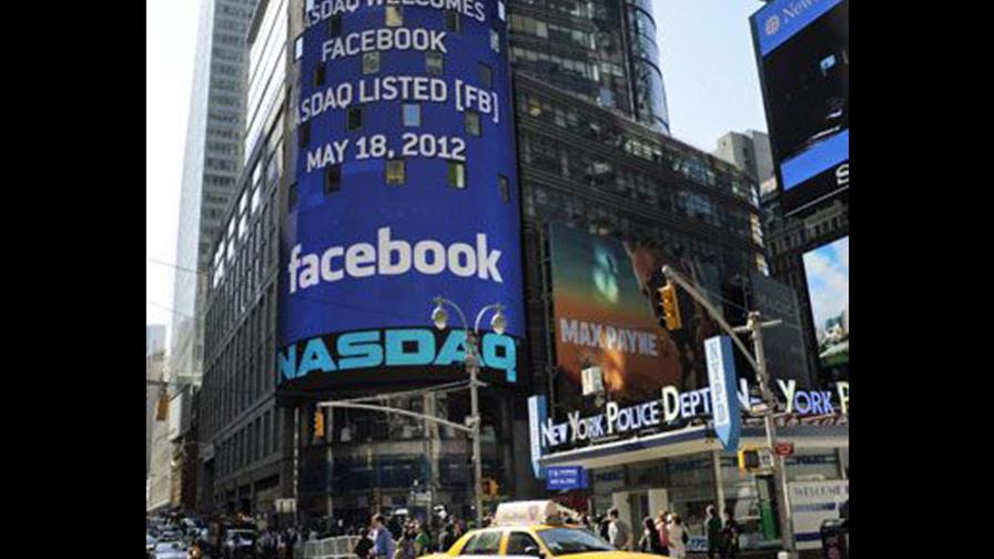 Acciones Facebook han perdido 18.4%