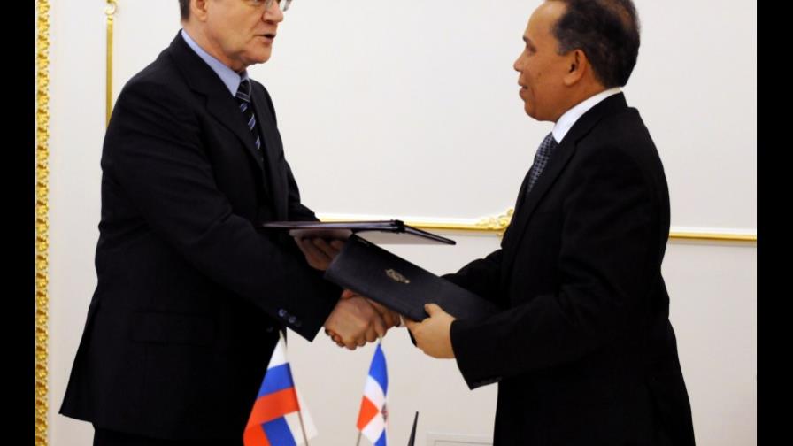 Rusia-RD firman acuerdo