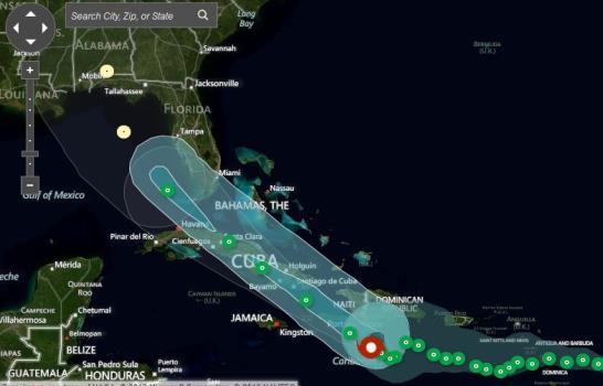 Isaac azota con intensas lluvias a República Dominicana y Haití