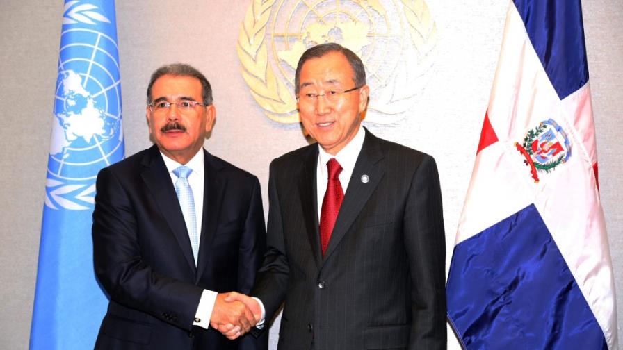 Ban Ki-moon agradece a Danilo por la ayuda dominicana ofrecida a Haití Ban Ki-moon agradece a Danilo por la ayuda dominicana ofrecida a Haití