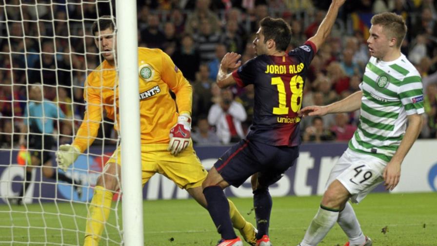 Gol de Jordi Alba salvó al Barca en Liga de Campeones