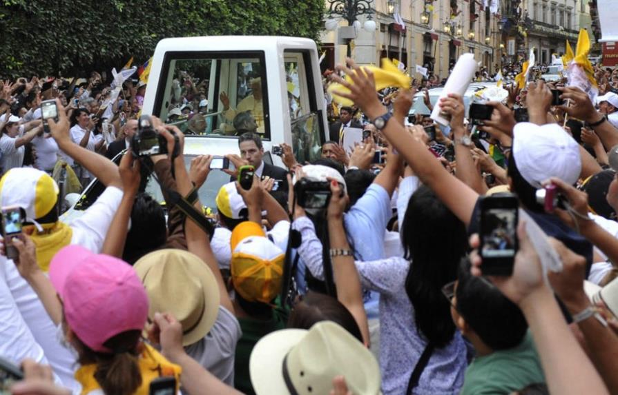 Se esperan 600.000 fieles en la misa que oficia hoy Benedicto XVI en México