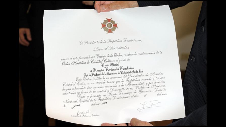 Santa Sede agradece al Gobierno dominicano respaldo contra la cristianofobia