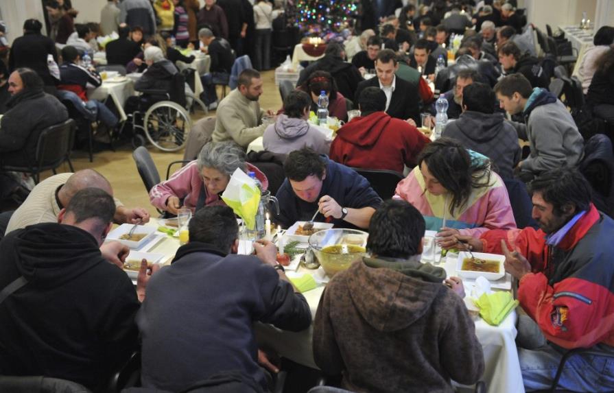 La Comunidad de SantEgidio organizó comidas de Navidad para 150,000 pobres