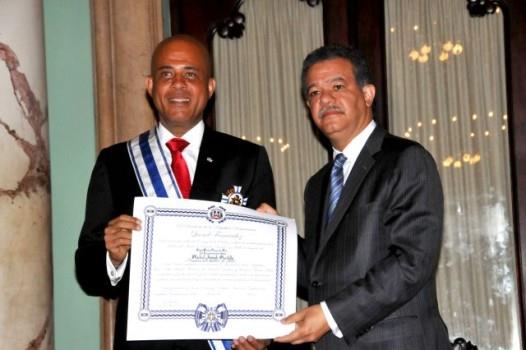 Presidente de Haití concluye visita en RD