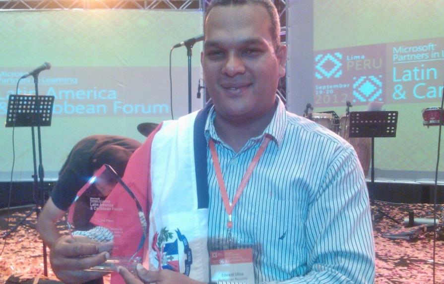 Profesor dominicano gana concurso en Perú por innovar en el aula