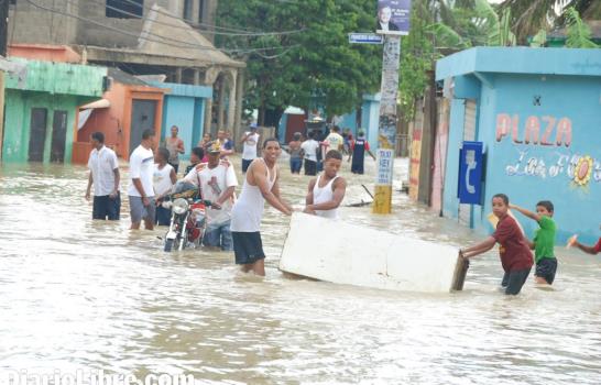 El Gran Santo Domingo cedió ante los fuertes aguaceros del miércoles y jueves