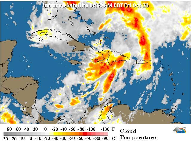 Continuarán hoy las precipitaciones; alerta roja en 14 provincias