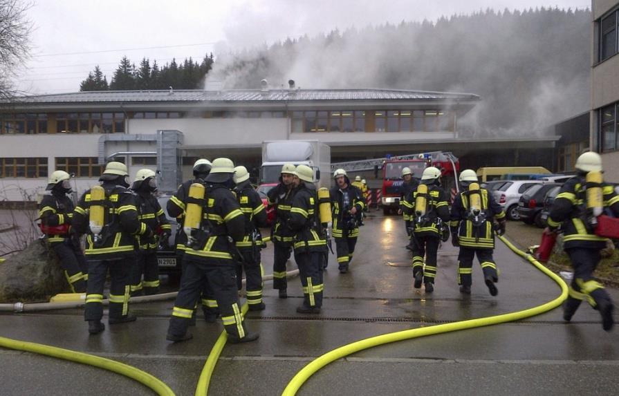 Al menos 14 muertos en el incendio de taller de discapacitados en Alemania