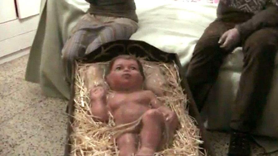 Publican imagen del niño Jesús raptado del Belén de Santiago