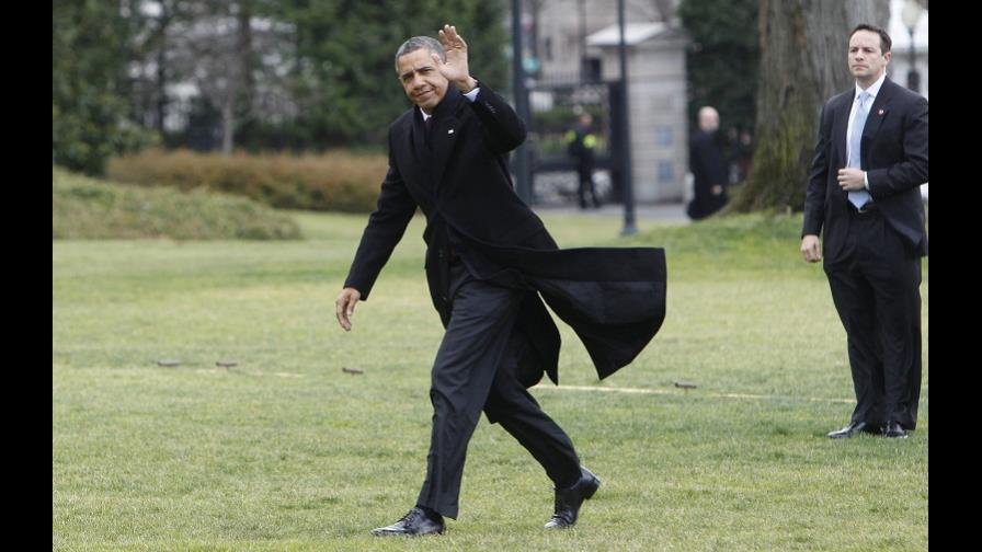 Obama aterriza en Washington en busca de un acuerdo fiscal de última hora