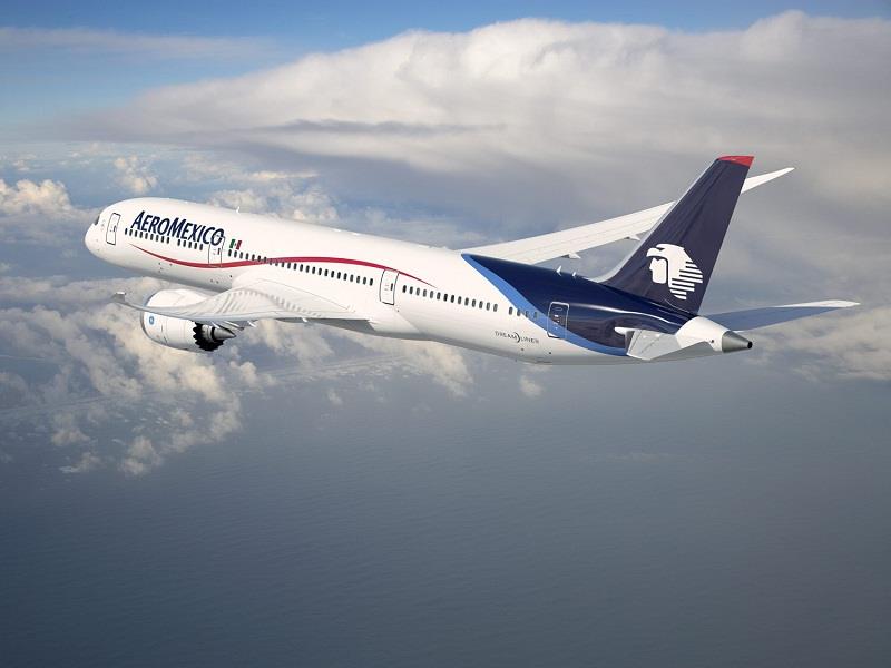 Aeroméxico refuerza su flota con Boeing 787-9 Dreamliner