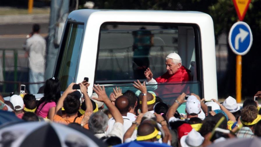 Benedicto XVI oficia misa en la plaza de la Revolución de La Habana