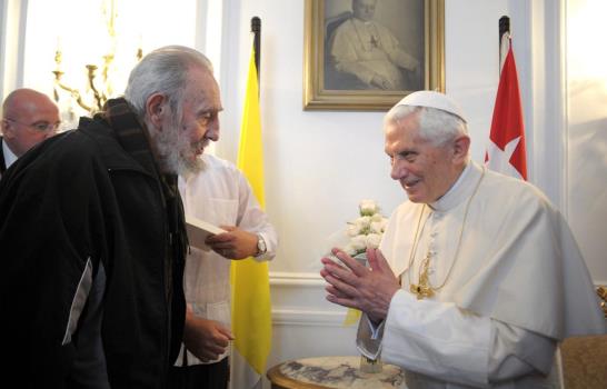 Benedicto XVI se reunió con Fidel Castro
