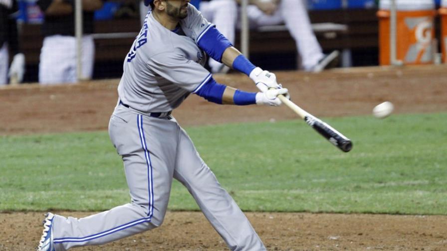 José Bautista fletó jonrón 25; D. Ortiz, el 21 y 399 de por vida