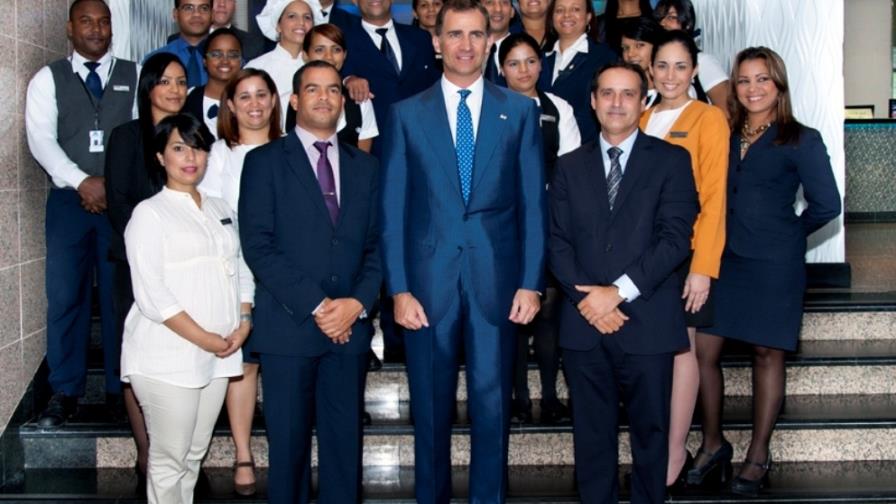 Príncipe Felipe muestra interés en turismo dominicano Príncipe Felipe muestra interés en turismo dominicano