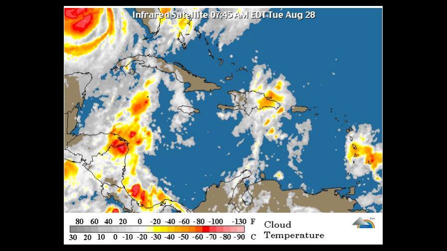 Pronostican más lluvias para hoy por incidencia de una vaguada