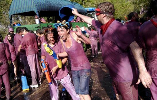 Batalla del vino o desperdicio del vino