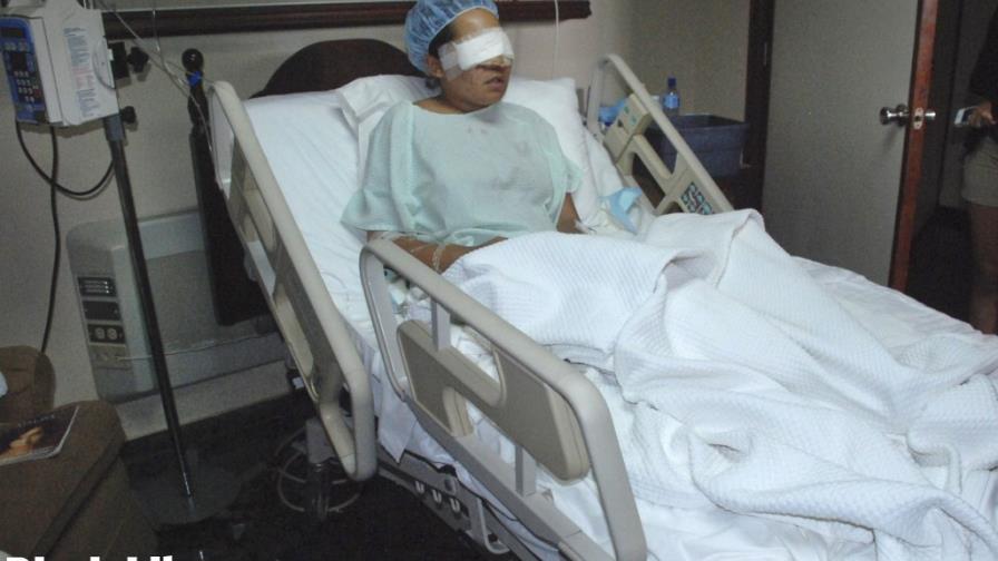 Francina está de alta y viene médico EEUU a evaluar su otro ojo