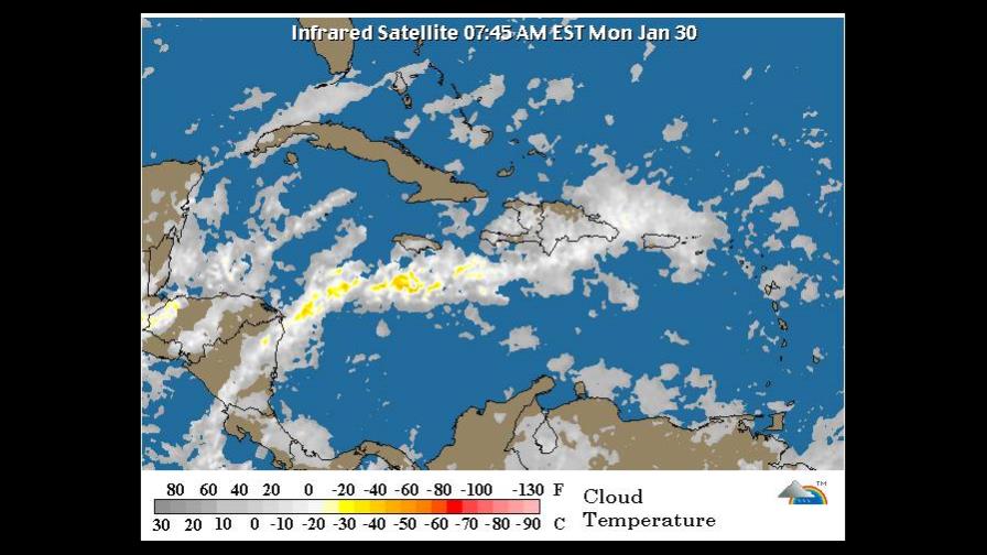 Vaguada producirá lluvias débiles sobre el país