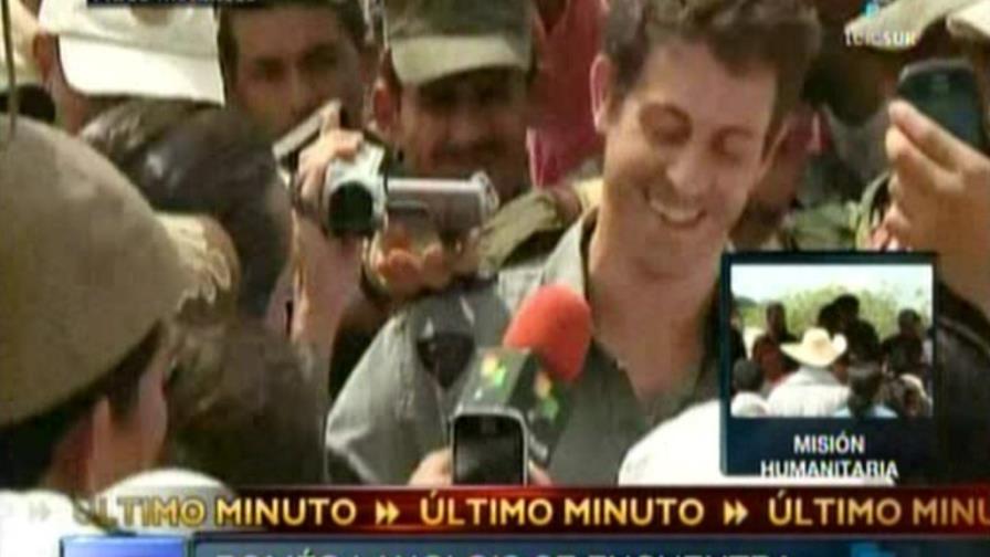 Roméo Langlois ya fue liberado por las FARC