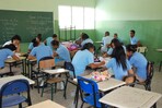 ADP denuncia que el déficit de aulas obliga a eliminar bibliotecas y laboratorios en Higüey ADP denuncia que el déficit de aulas obliga a eliminar bibliotecas y laboratorios en Higüey