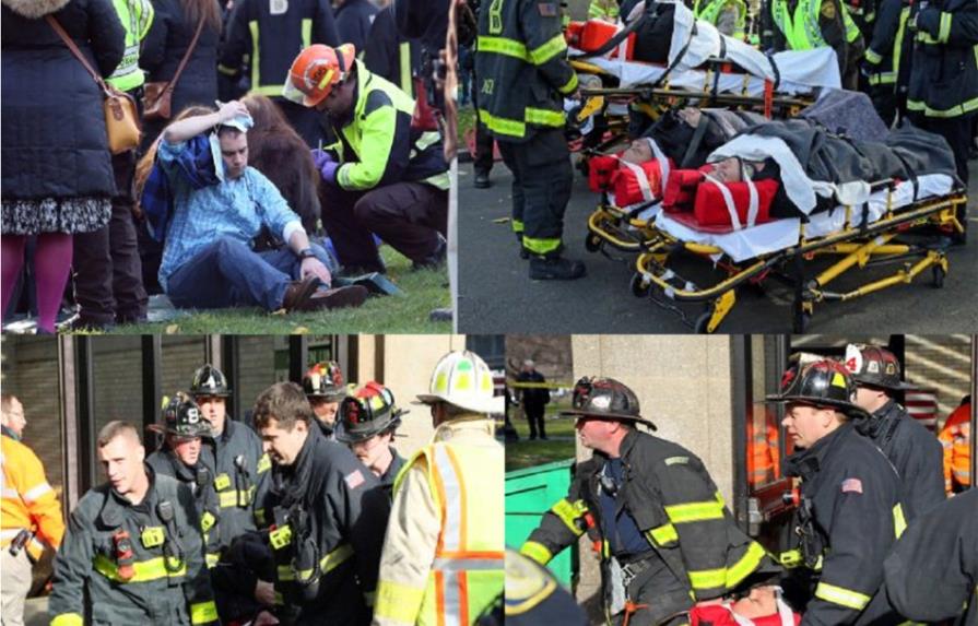 Varios dominicanos heridos por choque de trenes en Boston