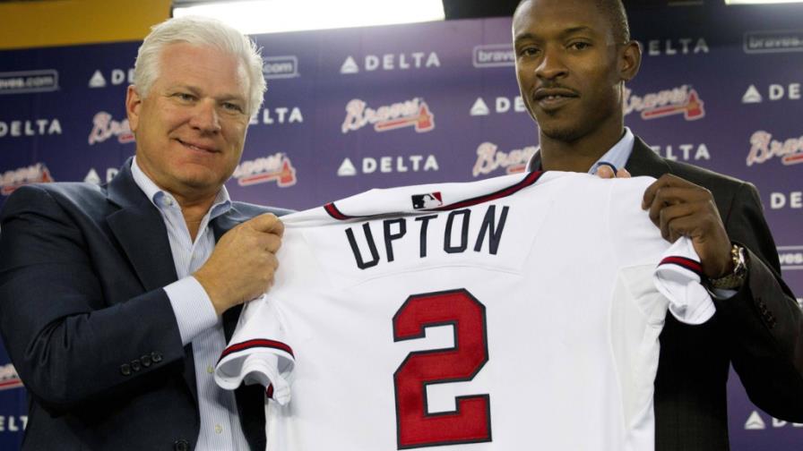 B.J. Upton amarró contrato cinco años