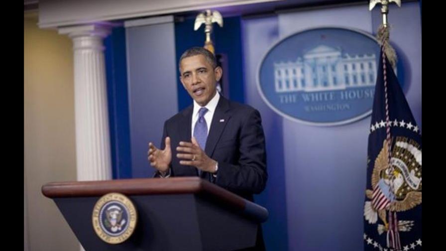 Obama insta al Congreso a que impida subida de impuestos