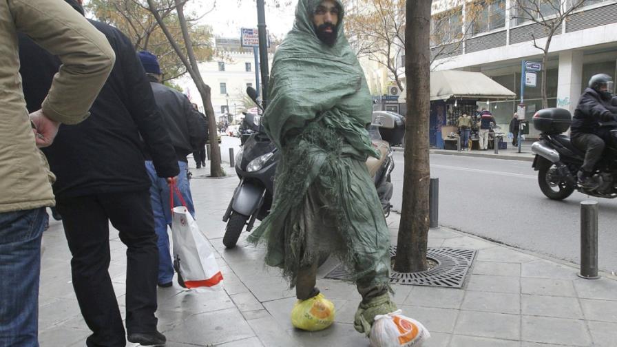 Indigentes aumentan en Grecia