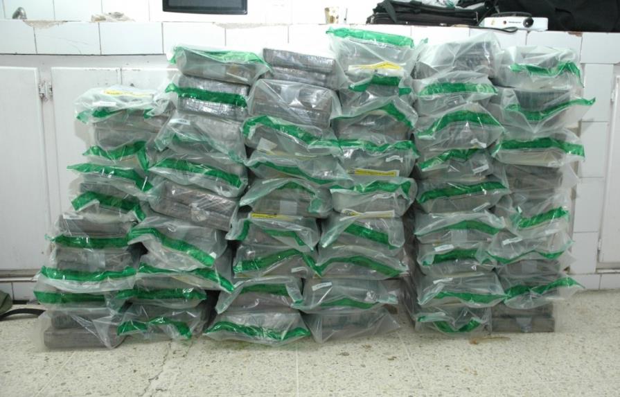 Incautan 210 paquetes de coca que serían enviados a España