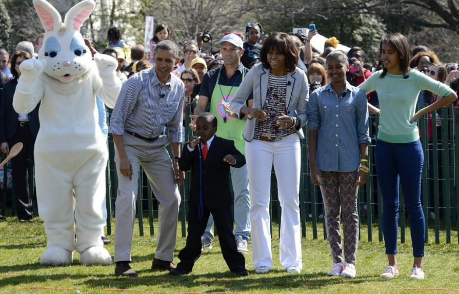 Miles de niños toman la Casa Blanca por la carrera de los huevos de Pascua