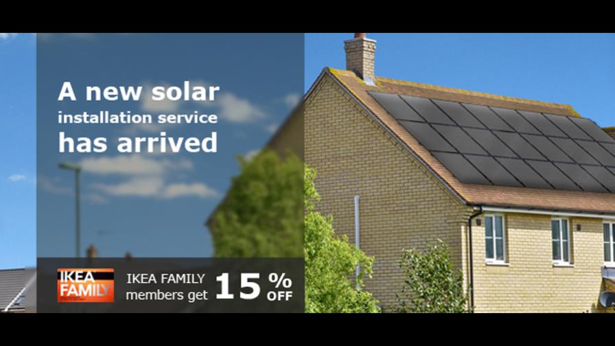 IKEA lanza paneles solares para el hogar IKEA lanza paneles solares para el hogar