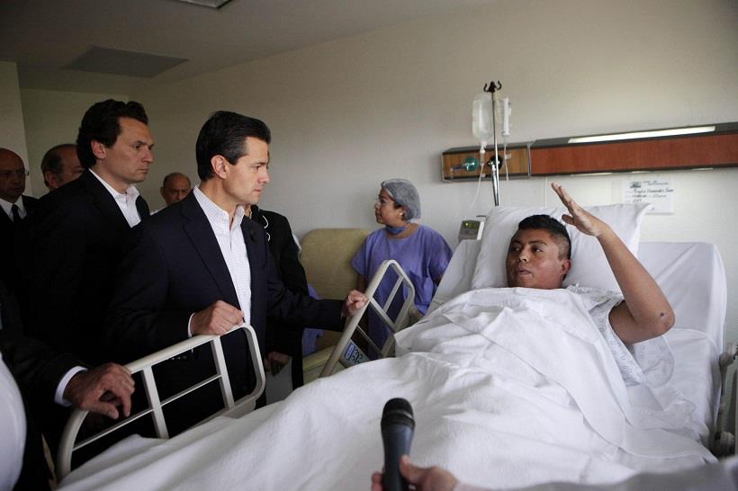 Peña Nieto decreta tres días de luto nacional por siniestro en Pemex