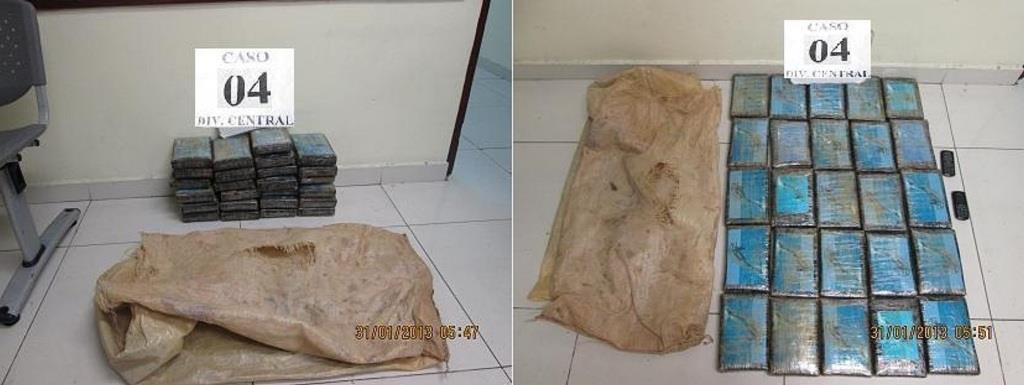 Decomisan 25 kilos de cocaína en una casa de Santo Domingo Este