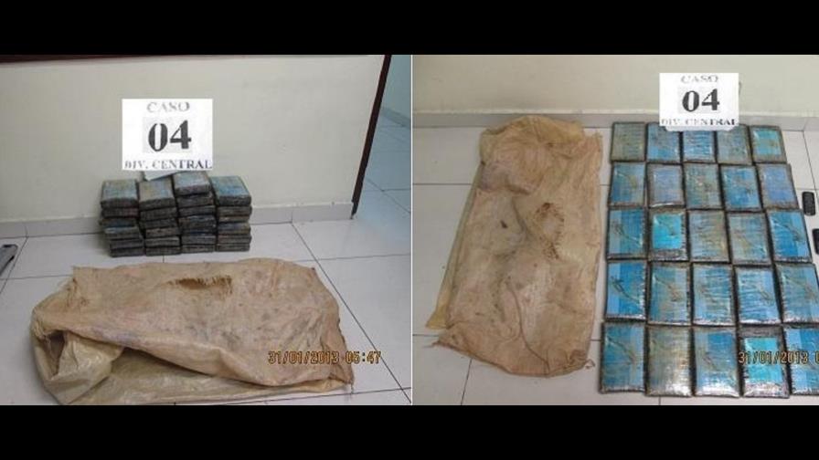 Decomisan 25 kilos de cocaína en una casa de Santo Domingo Este