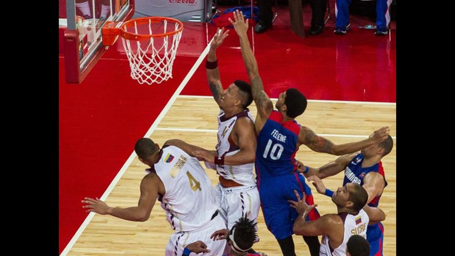 Venezuela 70, República Dominicana 65 en premundial Baloncesto