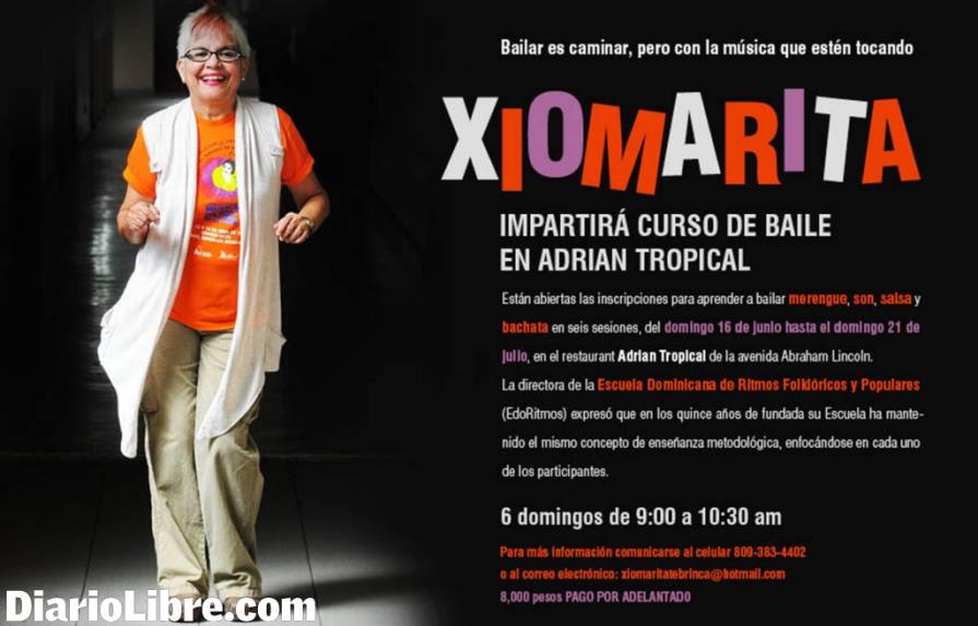 Xiomarita Pérez invita a sus clases de baile