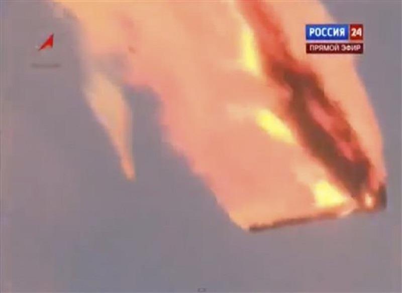 Cohete con satélites se estrella en Kazajistán
