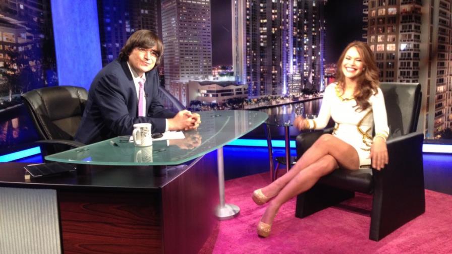 Georgina Duluc sedujo a Jaime Bayly en una entrevista picante