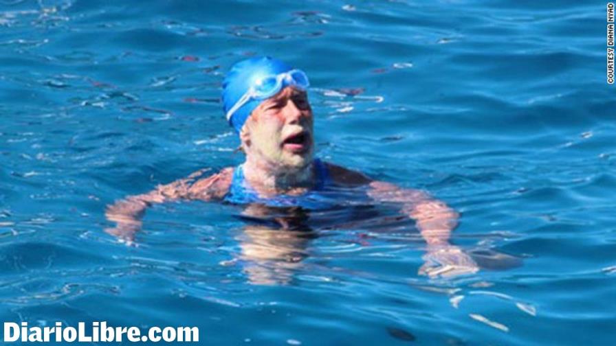Diana Nyad nadó de Cuba a Florida