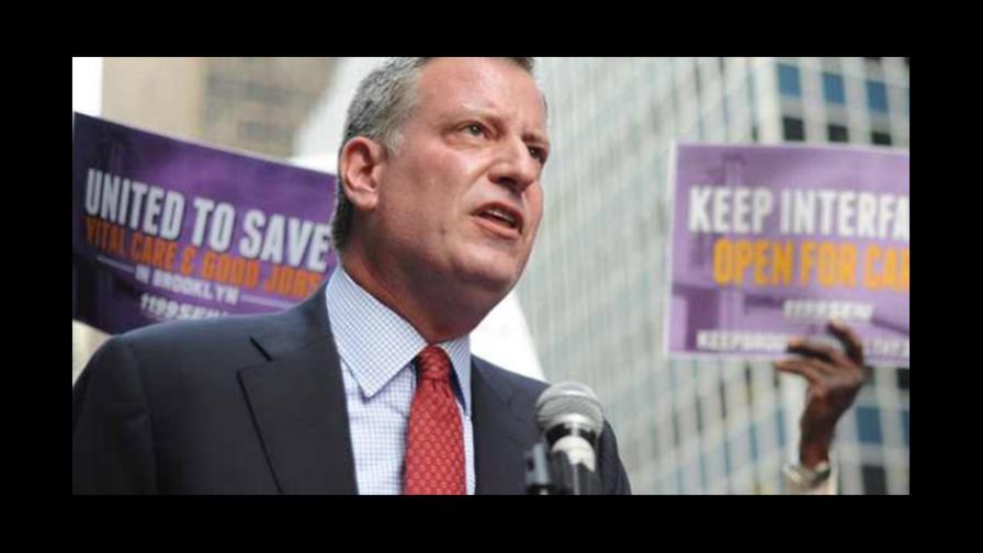 De Blasio tiene ventaja para elecciones alcalde de Nueva York, según encuesta